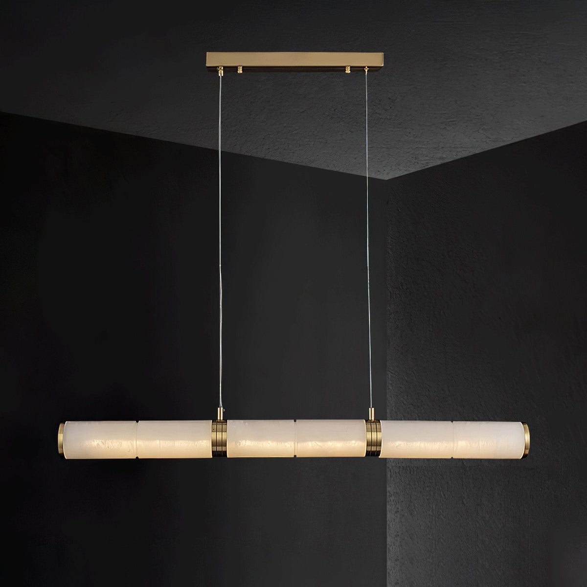 Norrelena Alabaster Pendant Light-Moonnatur