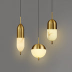 Ravenslynne Alabaster Pendant Light-Moonnatur