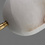 Ravenslynne Alabaster Pendant Light-Moonnatur