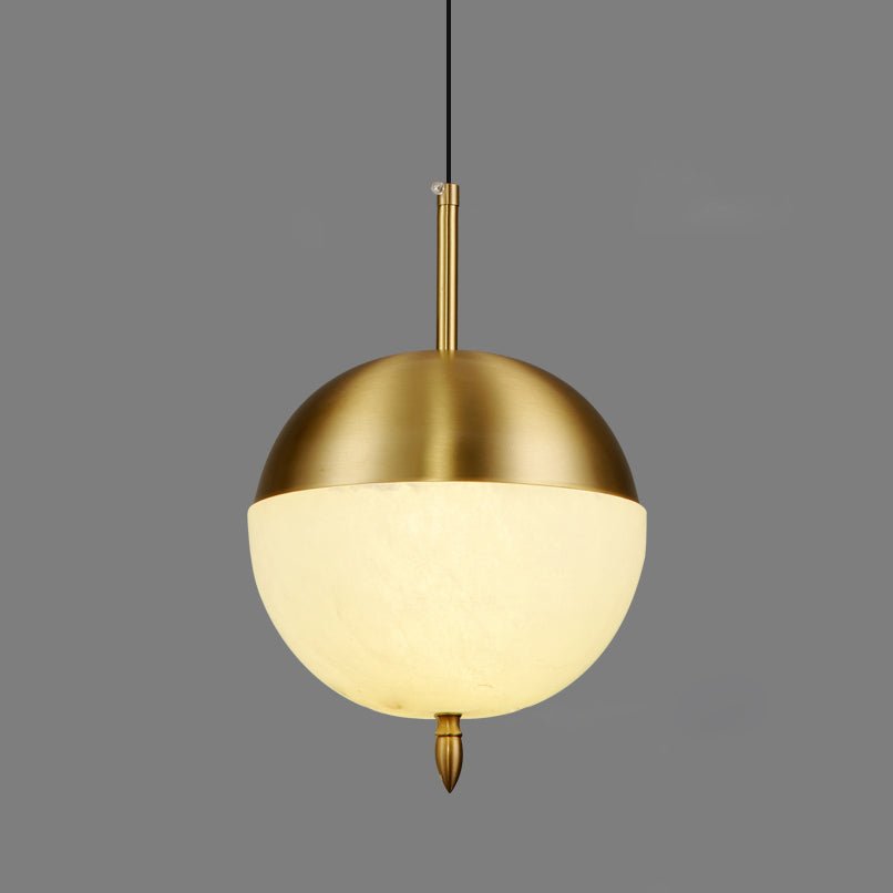 Ravenslynne Alabaster Pendant Light-Moonnatur