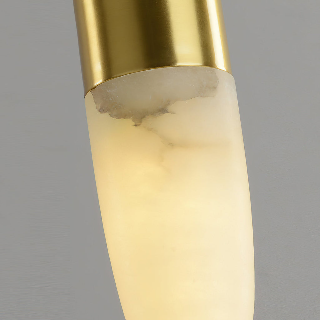 Ravenslynne Alabaster Pendant Light-Moonnatur