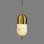 Ravenslynne Alabaster Pendant Light-Moonnatur