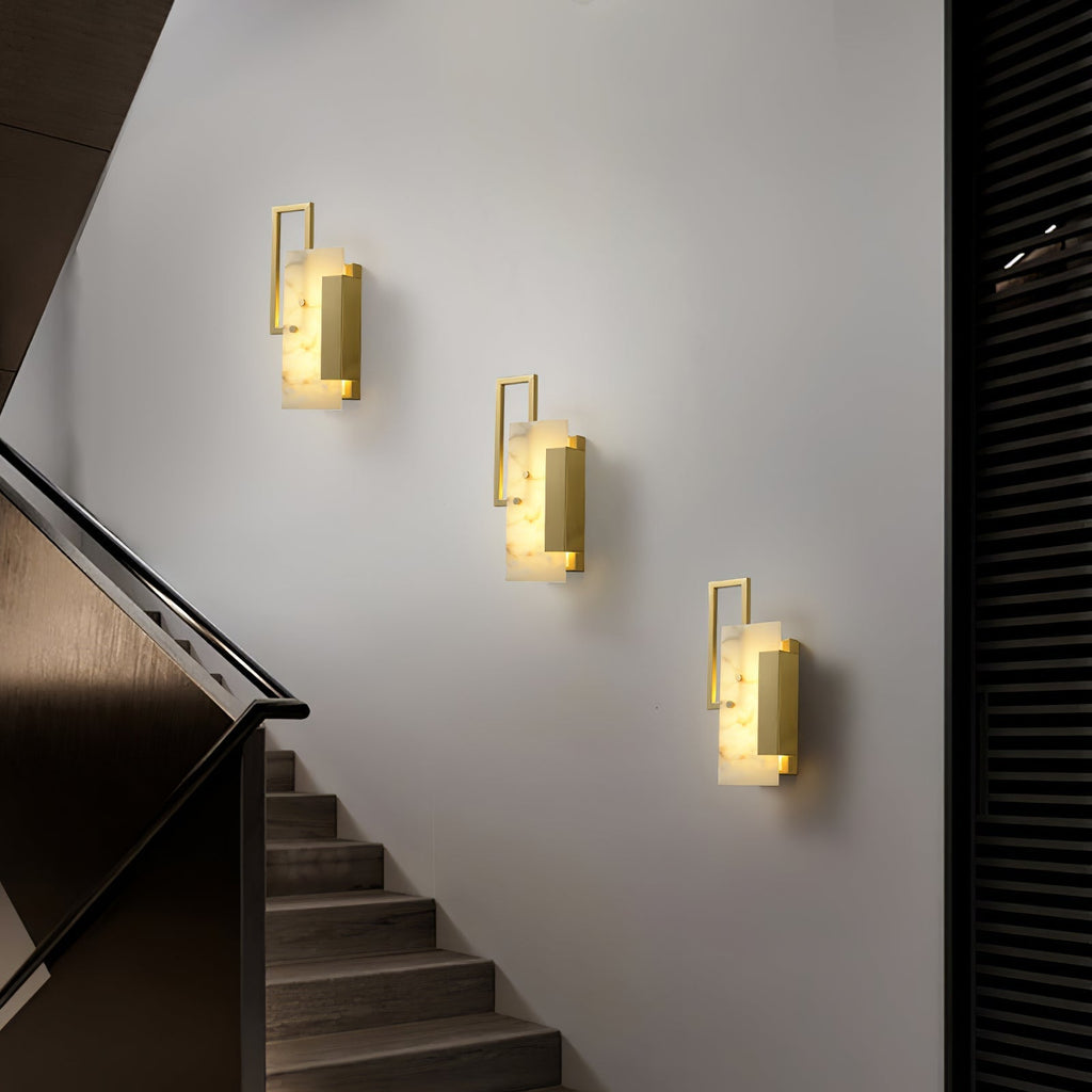 Inverwood Alabaster Wall Light-Moonnatur