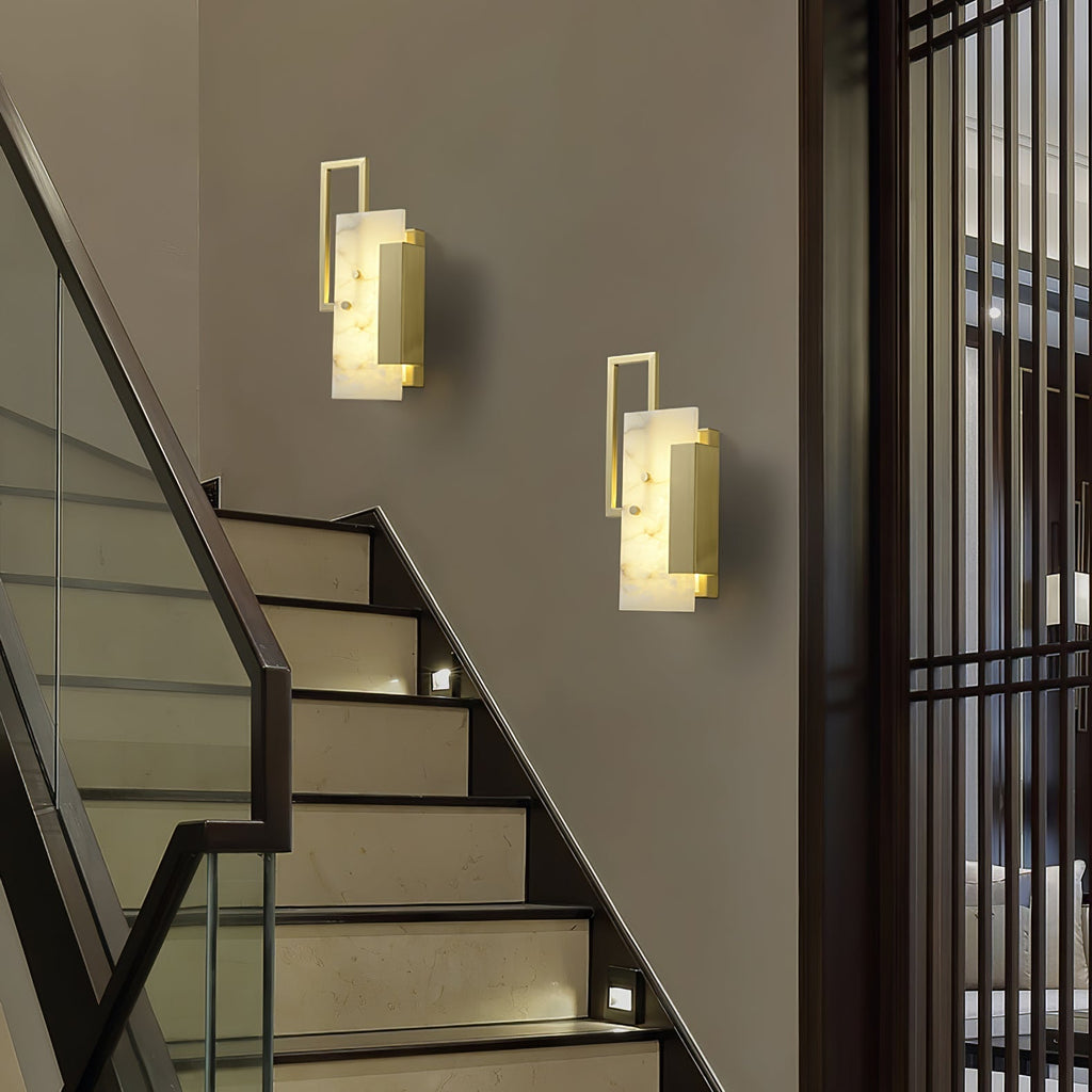Inverwood Alabaster Wall Light-Moonnatur