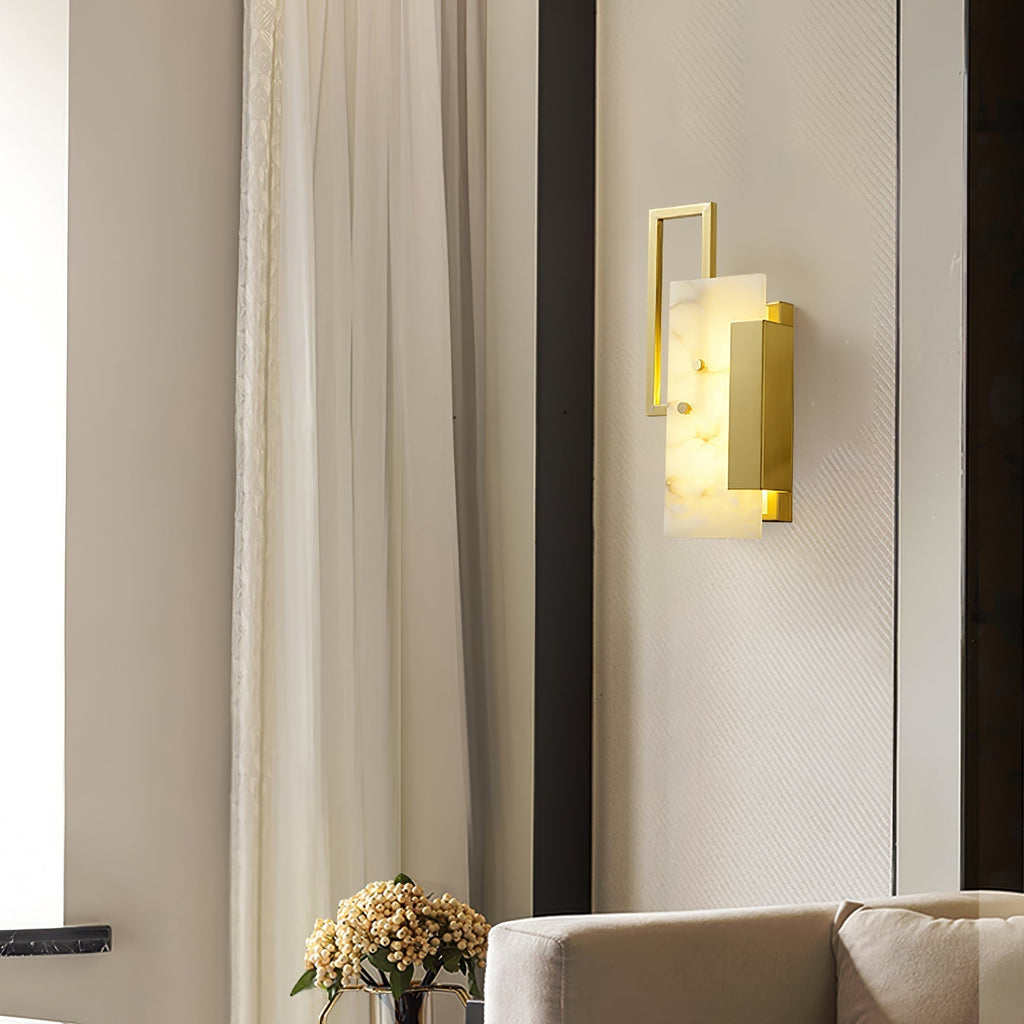 Inverwood Alabaster Wall Light-Moonnatur