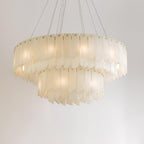 Darneliel Alabaster Chandelier-Moonnatur