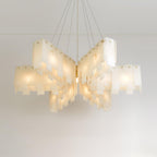 Darneliel Alabaster Chandelier-Moonnatur