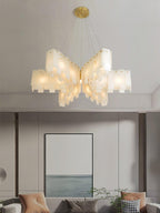 Darneliel Alabaster Chandelier-Moonnatur
