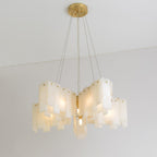 Darneliel Alabaster Chandelier-Moonnatur