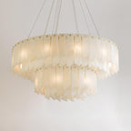 Darneliel Alabaster Chandelier-Moonnatur