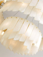 Darneliel Alabaster Chandelier-Moonnatur