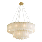 Darneliel Alabaster Chandelier-Moonnatur