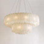 Darneliel Alabaster Chandelier-Moonnatur