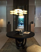 Quenelwynne Alabaster Pendant Light-Moonnatur