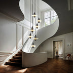 Quenelwynne Alabaster Pendant Light-Moonnatur