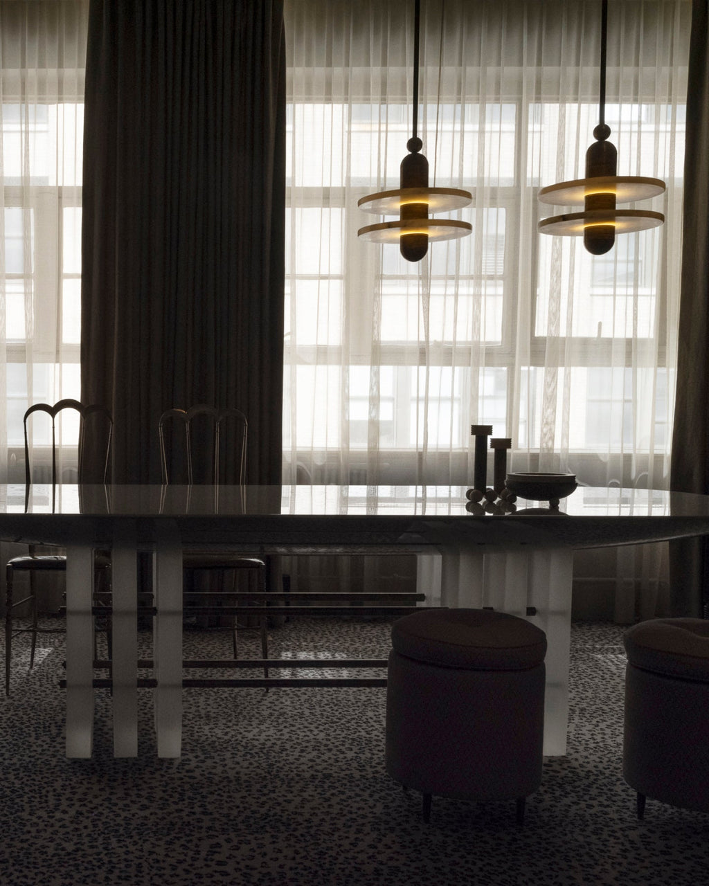 Quenelwynne Alabaster Pendant Light-Moonnatur