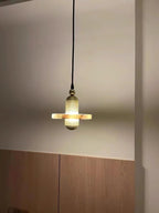 Quenelwynne Alabaster Pendant Light-Moonnatur