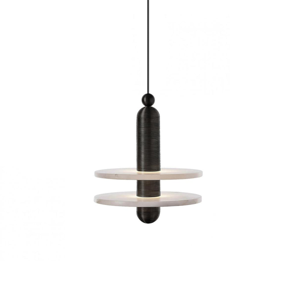 Quenelwynne Alabaster Pendant Light-Moonnatur