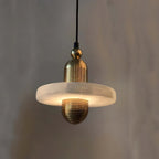 Quenelwynne Alabaster Pendant Light-Moonnatur