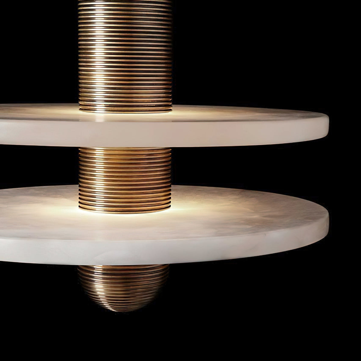 Quenelwynne Alabaster Pendant Light-Moonnatur