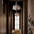 Quenelwynne Alabaster Pendant Light-Moonnatur