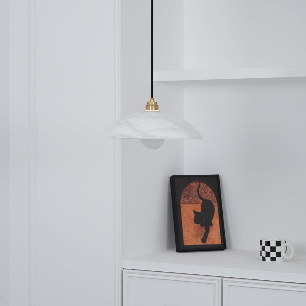 Redrenden Alabaster Pendant Light-Moonnatur