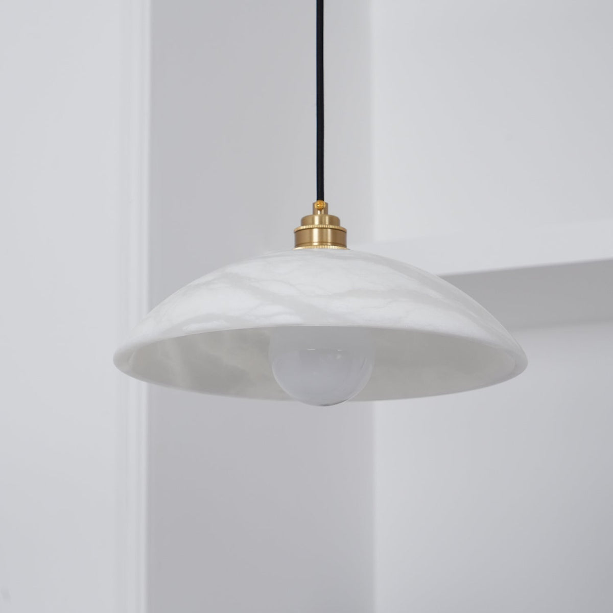 Penrelwyn Alabaster Pendant Light-Moonnatur