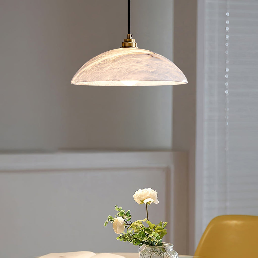 Redrenden Alabaster Pendant Light-Moonnatur