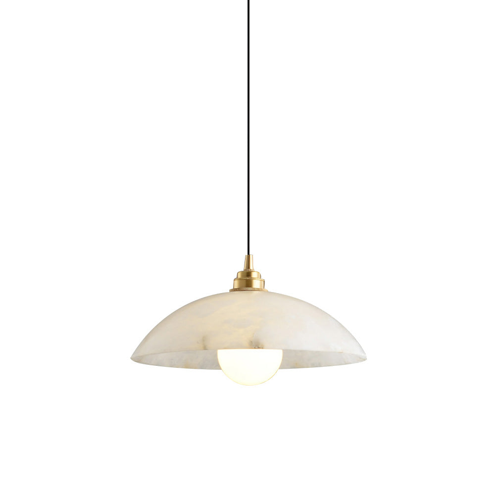 Penrelwyn Alabaster Pendant Light-Moonnatur