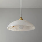 Penrelwyn Alabaster Pendant Light-Moonnatur