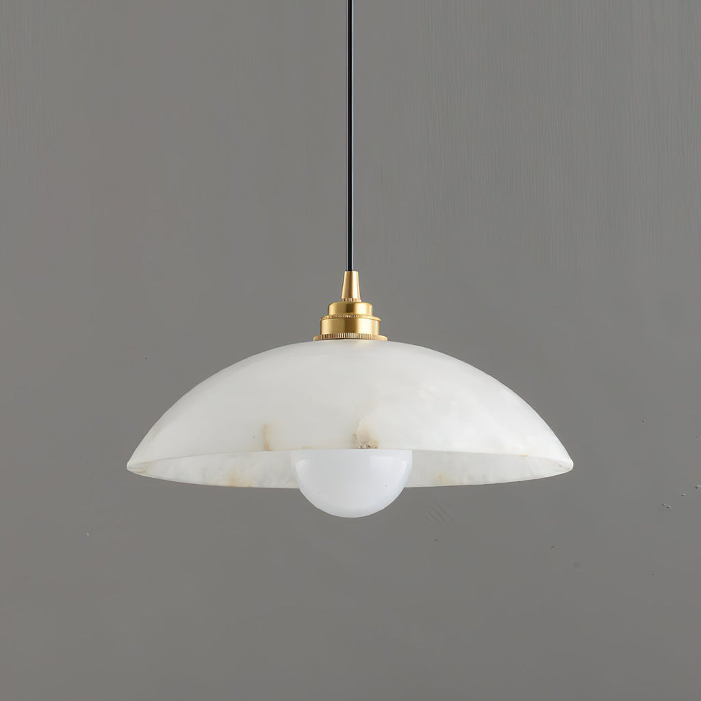 Penrelwyn Alabaster Pendant Light-Moonnatur