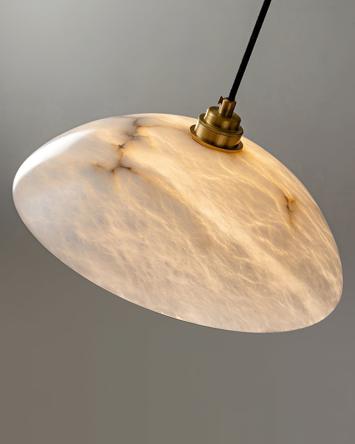 Penrelwyn Alabaster Pendant Light-Moonnatur