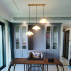 Penrelwyn Alabaster Pendant Light-Moonnatur