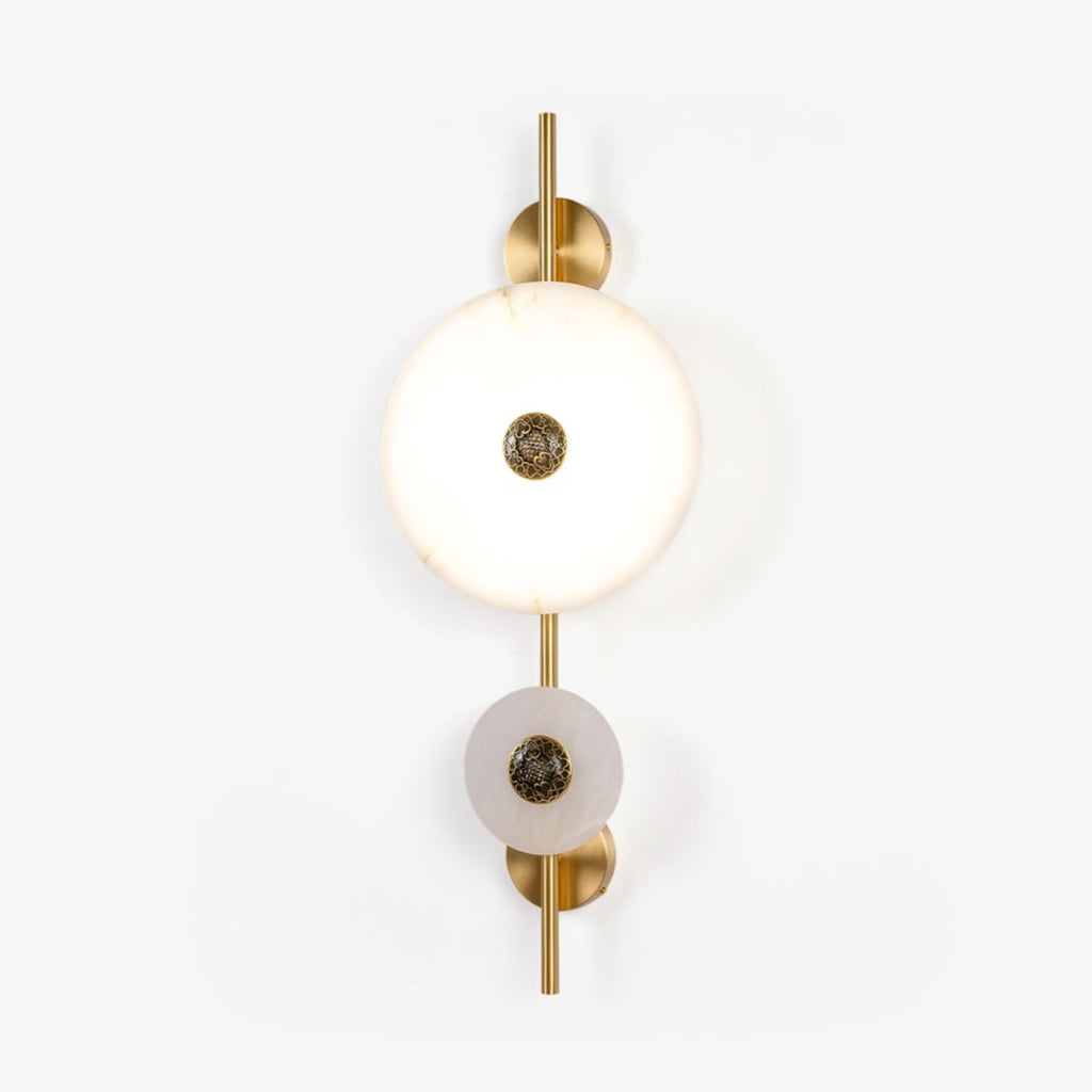 Oreniel Alabaster Wall Light-Moonnatur