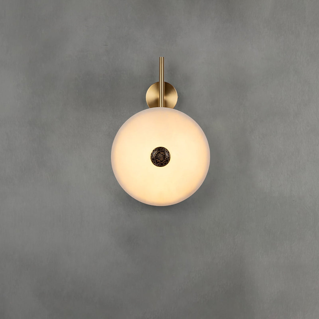 Oreniel Alabaster Wall Light-Moonnatur