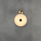 Oreniel Alabaster Wall Light-Moonnatur