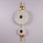 Oreniel Alabaster Wall Light-Moonnatur