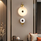 Oreniel Alabaster Wall Light-Moonnatur