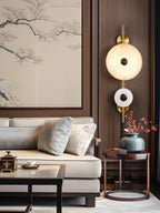 Oreniel Alabaster Wall Light-Moonnatur