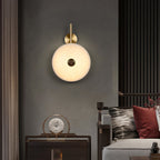 Oreniel Alabaster Wall Light-Moonnatur
