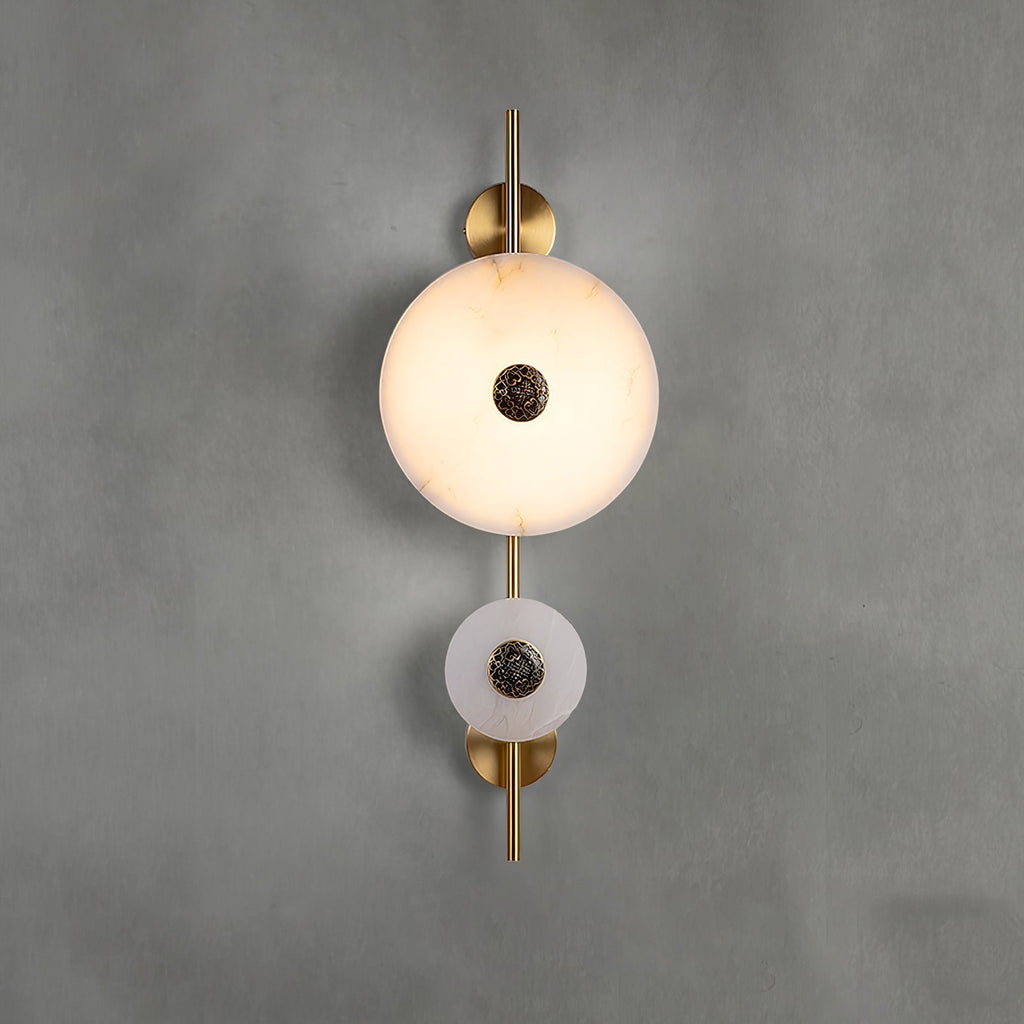 Oreniel Alabaster Wall Light-Moonnatur