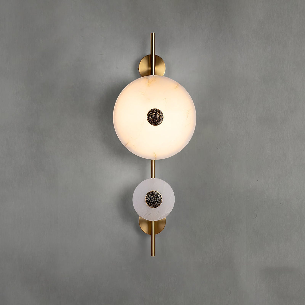 Oreniel Alabaster Wall Light-Moonnatur