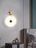 Oreniel Alabaster Wall Light-Moonnatur