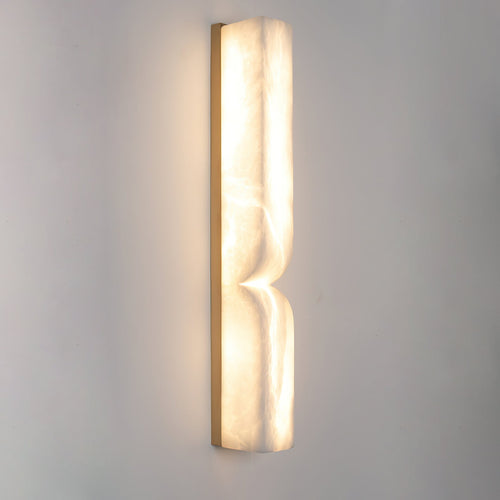 Aberheath Alabaster Wall Light-Moonnatur