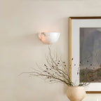 Weldenhaven Alabaster Wall Light-Moonnatur