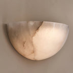 Weldenhaven Alabaster Wall Light-Moonnatur