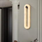 Lindelbrook Alabaster Wall Light-Moonnatur