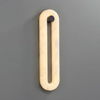 Lindelbrook Alabaster Wall Light-Moonnatur