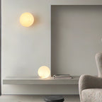 Mardenevia Alabaster Wall Light-Moonnatur