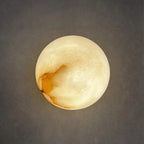 Mardenevia Alabaster Wall Light-Moonnatur